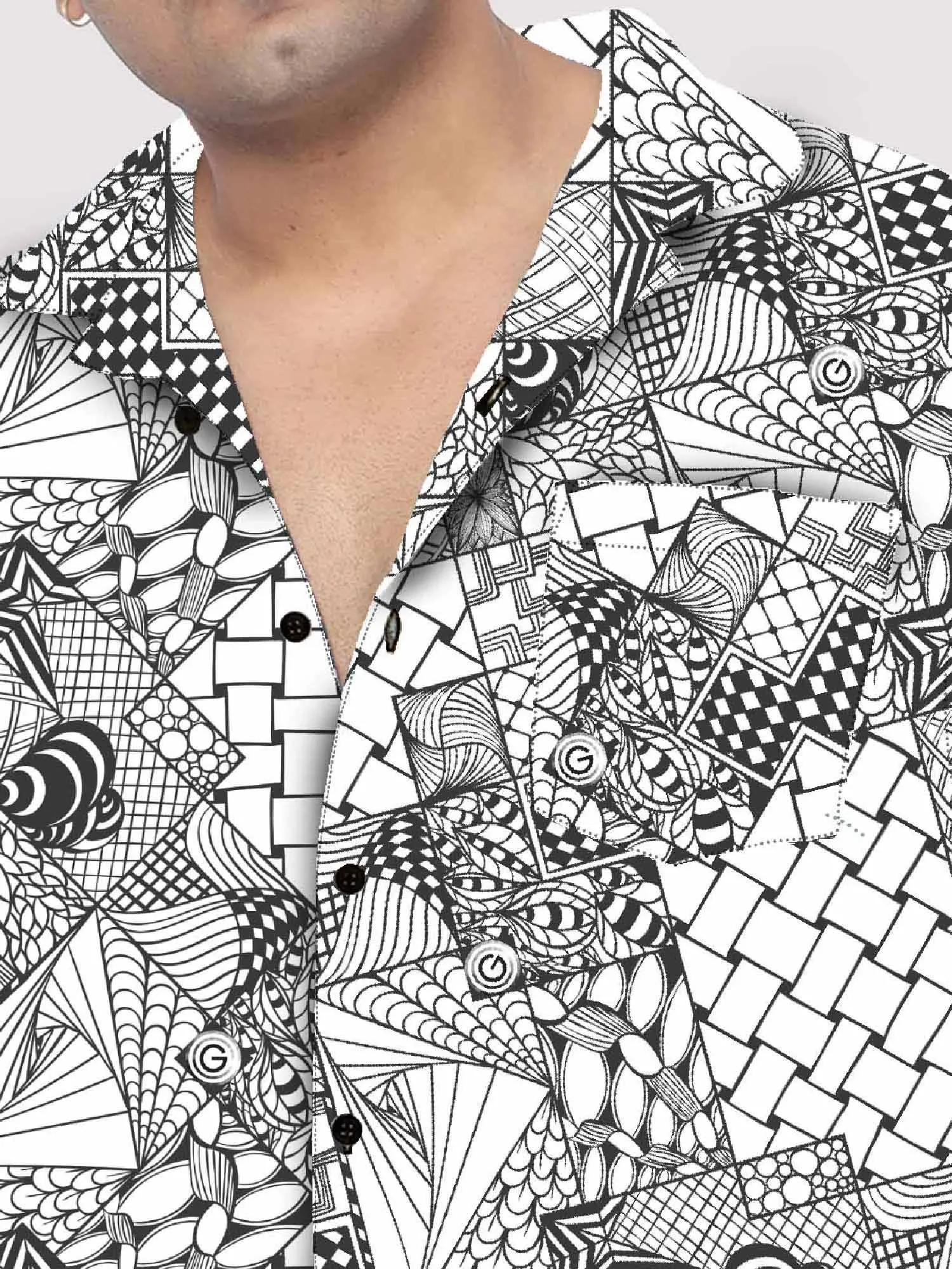 Abstract Pattern Plus Size Co-Ords