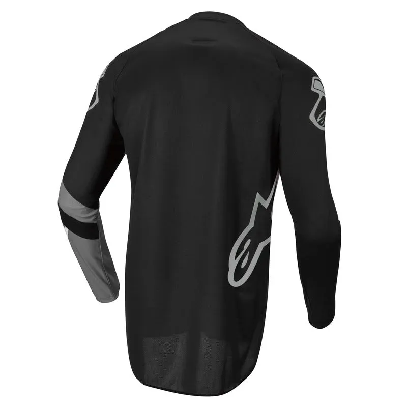 ALPINESTARS 2022 YOUTH RACER GRAPHITE JERSEY - BLACK DARK GREY