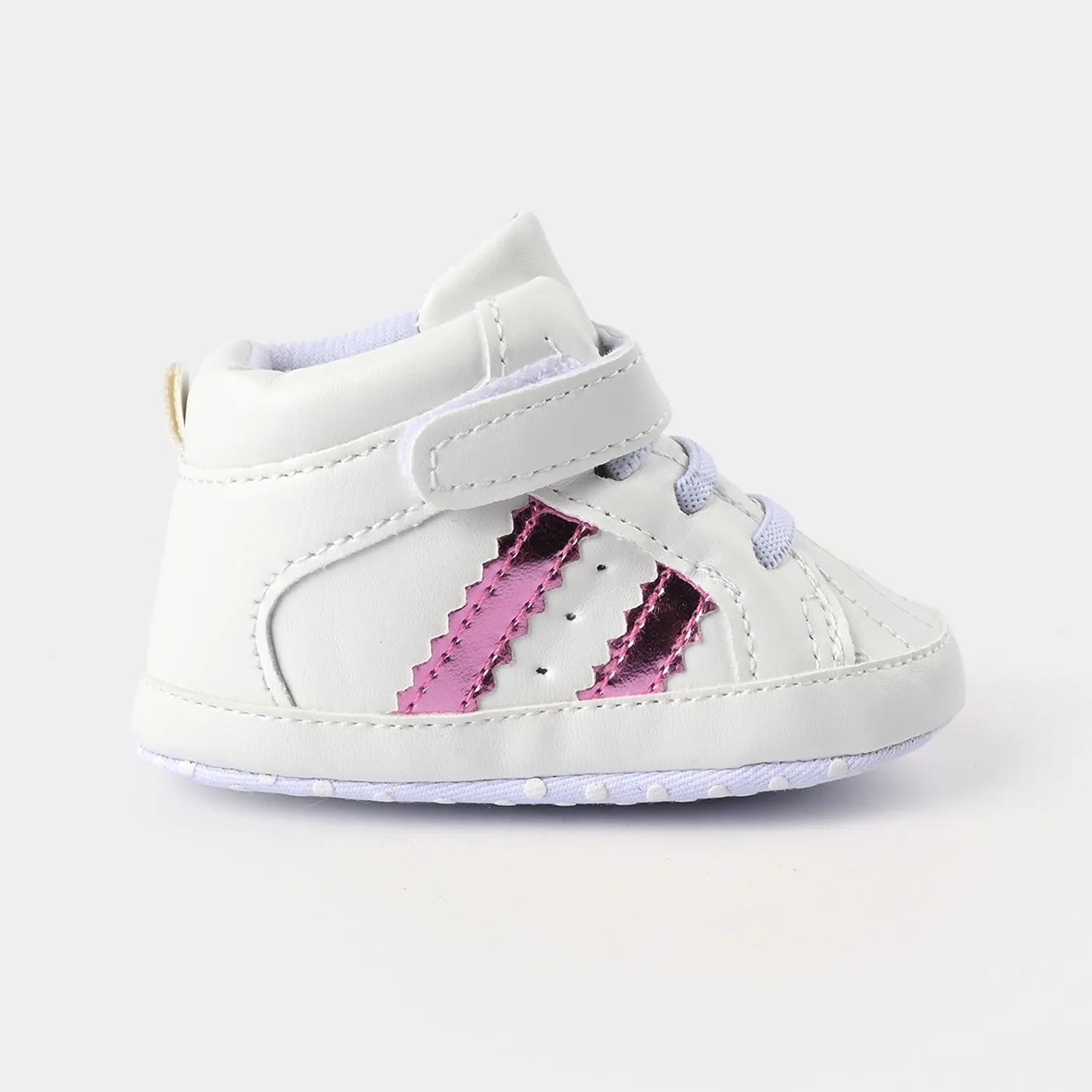 Baby Boy Shoes B233-White/Purple