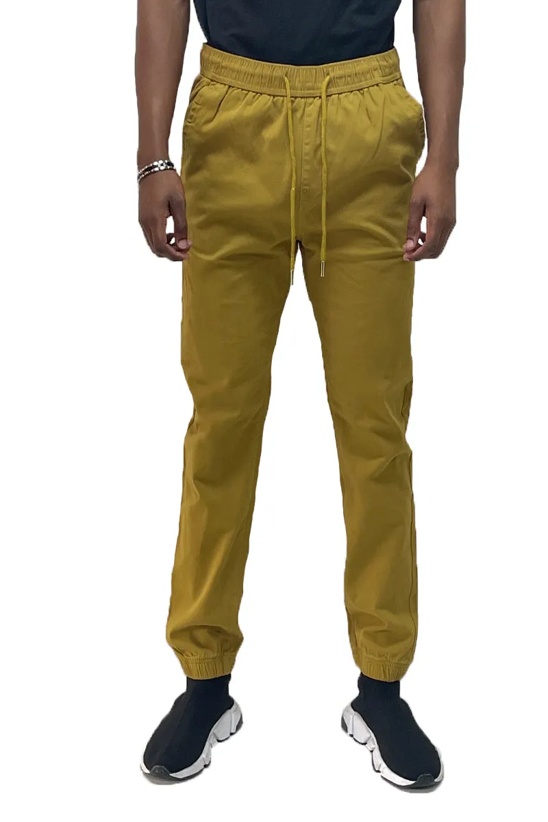 Beige Jogger Pants