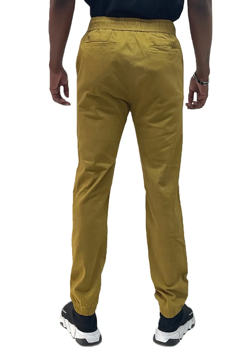 Beige Jogger Pants