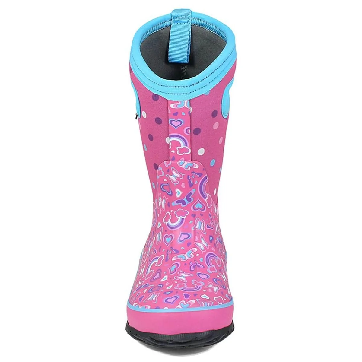 Bogs Kids' Winter Boots - Classic Rainbow, Pink Multi | 72447-690