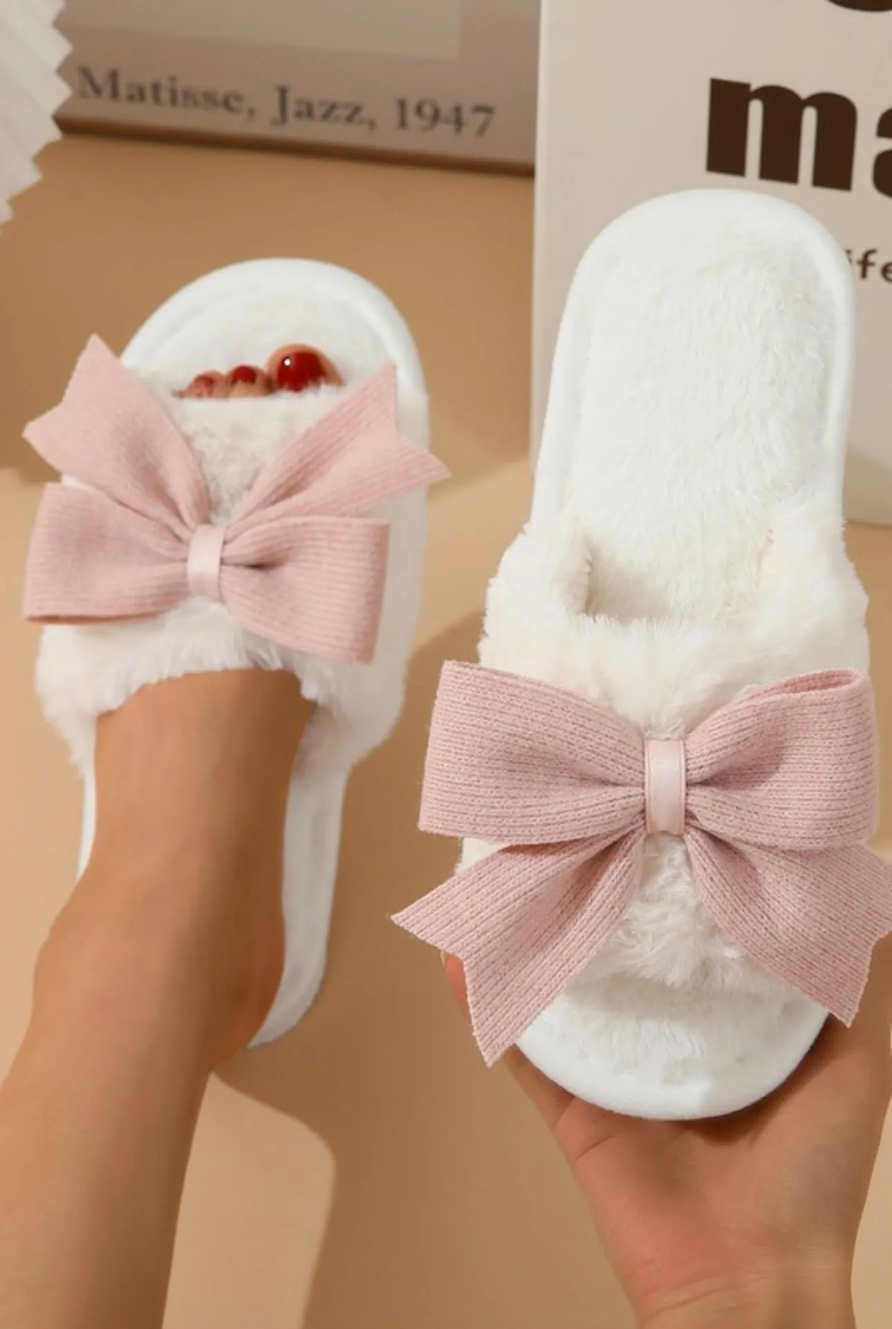 Bow Slippers