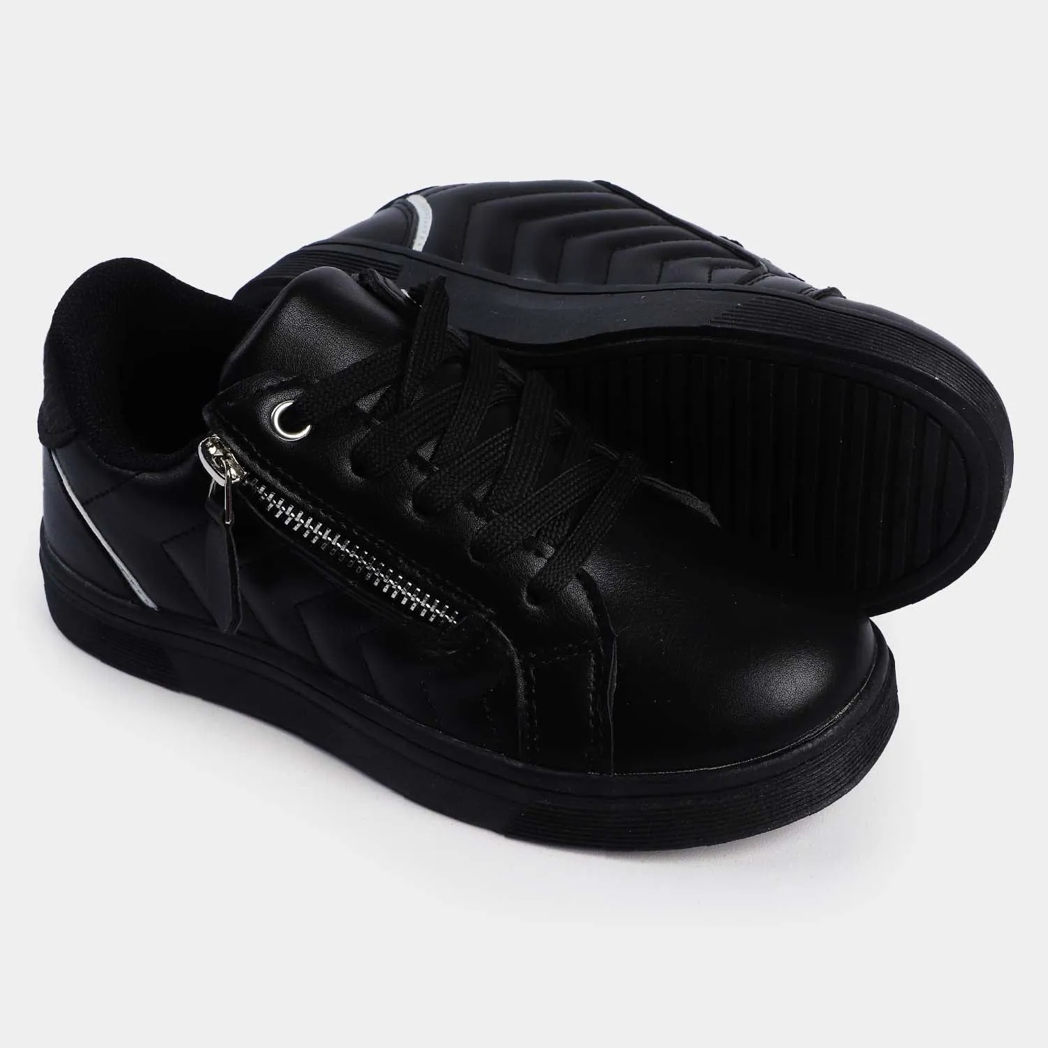 Boys Sneakers 24-100-BLACK