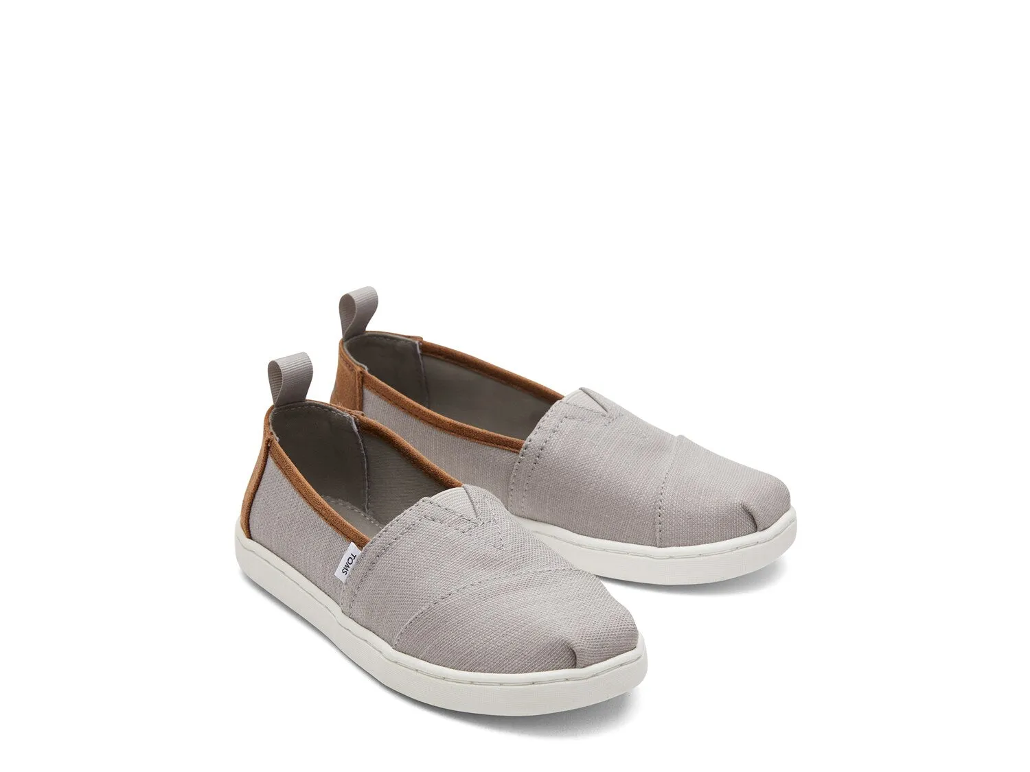 Children's slip-ons Toms Alpargata Espadrille, gray