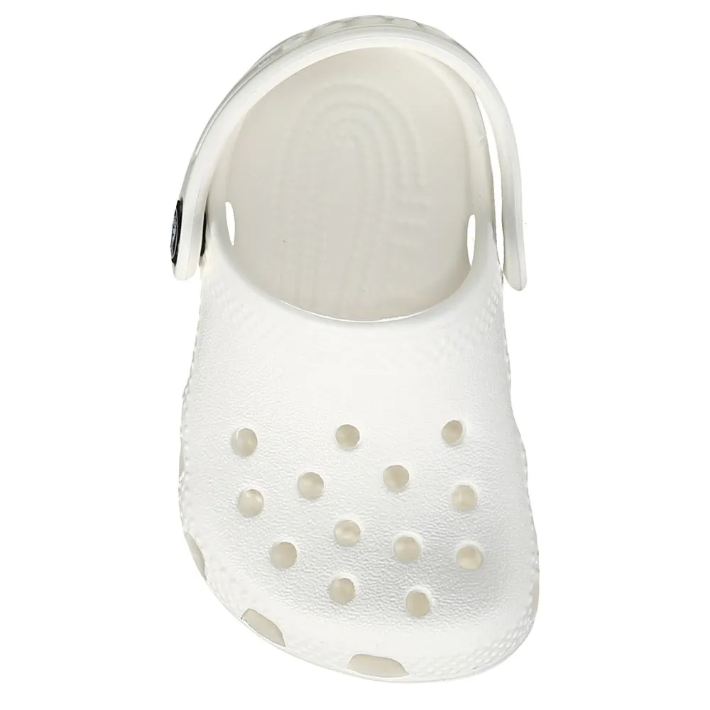 Classic children's clogs Littles Crocs, white