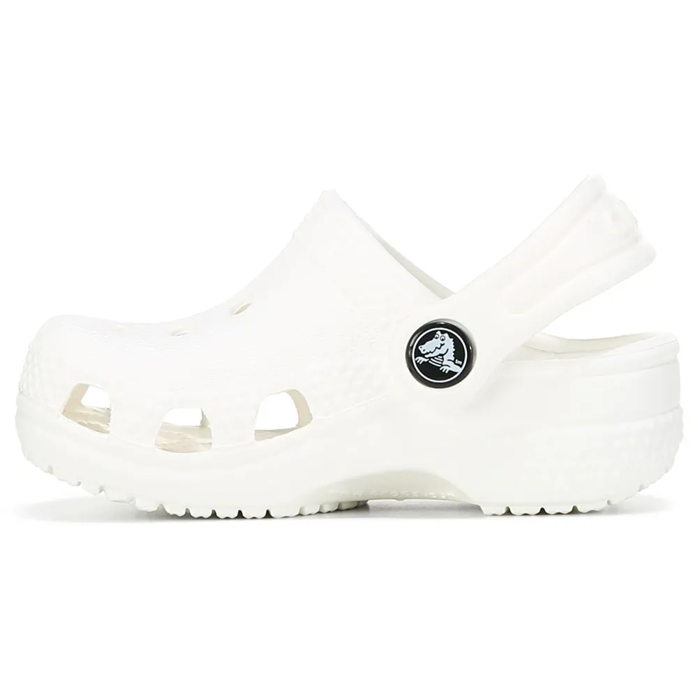 Classic children's clogs Littles Crocs, white