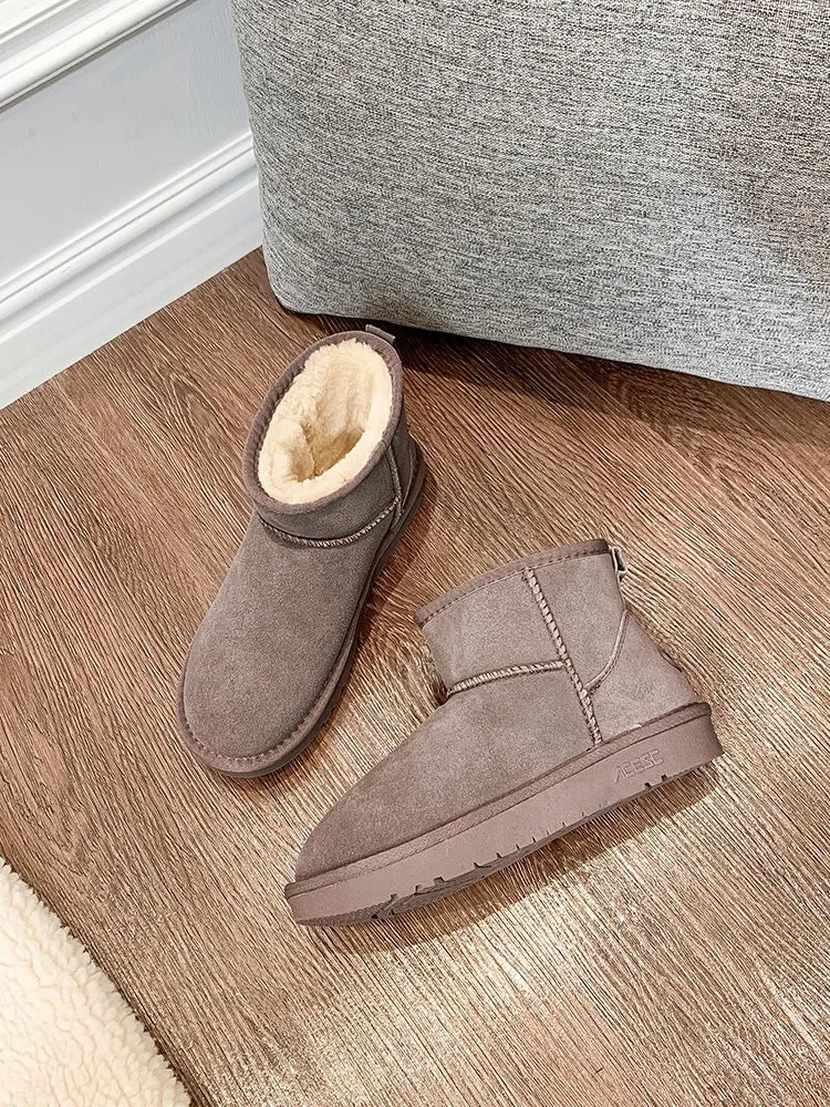 Cosy Fur Lined Snow Boots