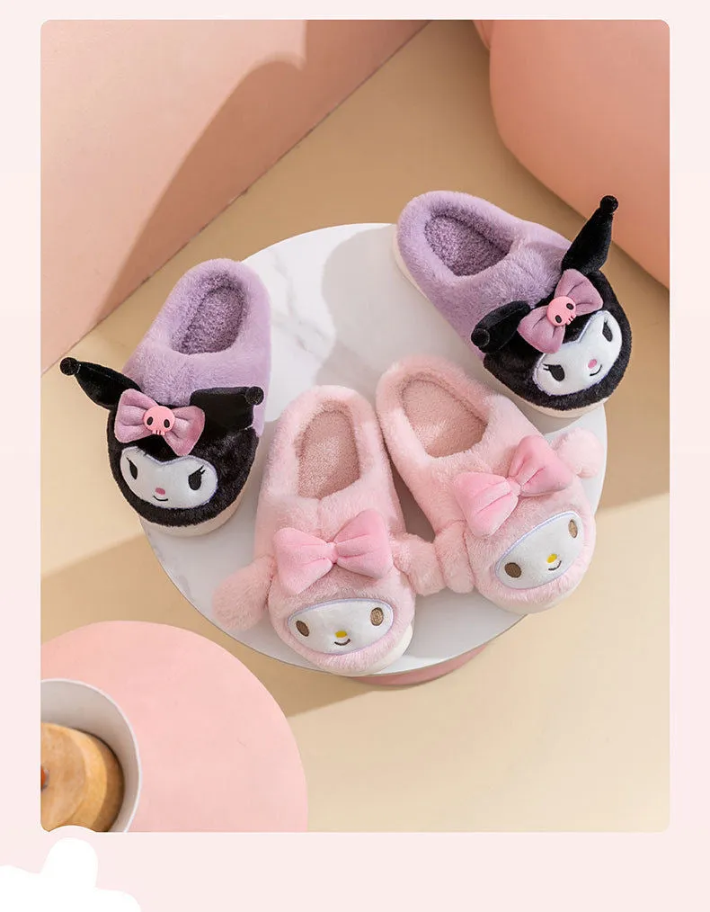 Cute Parent-Child  Warm Slippers