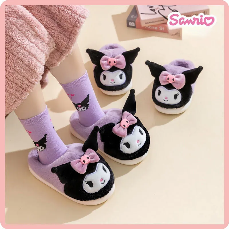 Cute Parent-Child  Warm Slippers