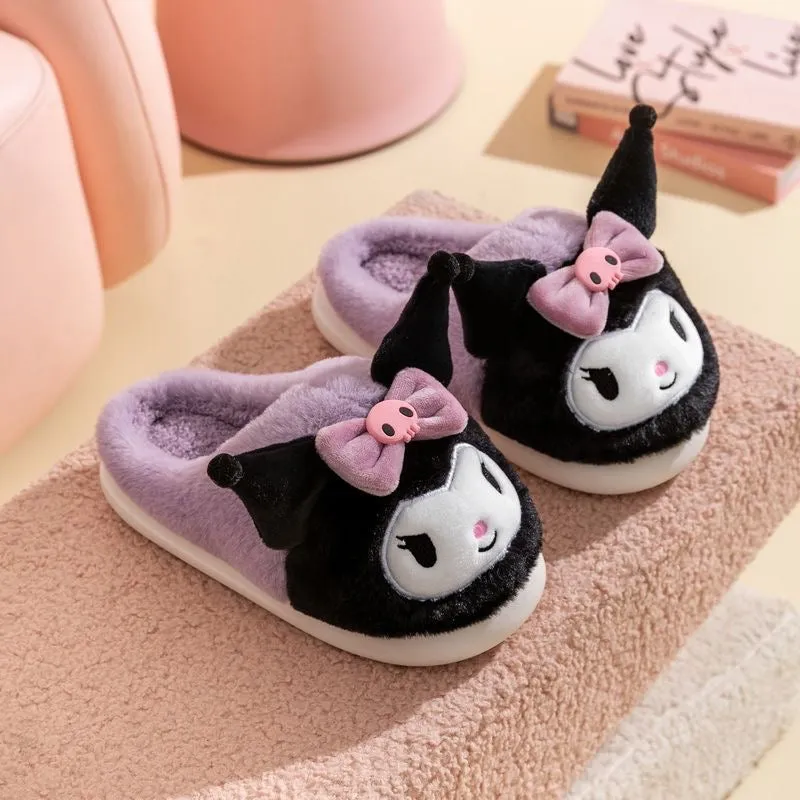 Cute Parent-Child  Warm Slippers