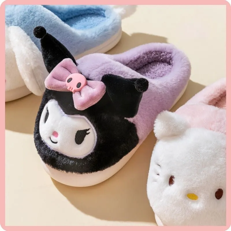 Cute Parent-Child  Warm Slippers