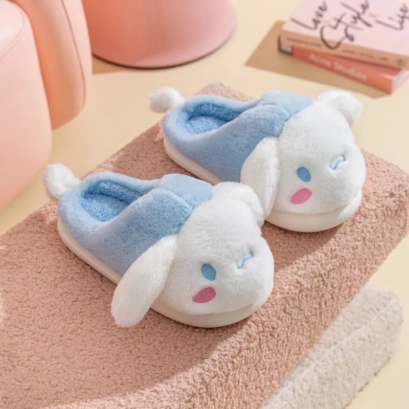 Cute Parent-Child  Warm Slippers