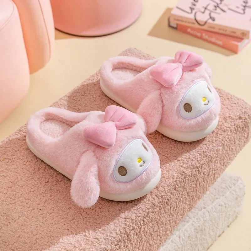 Cute Parent-Child  Warm Slippers