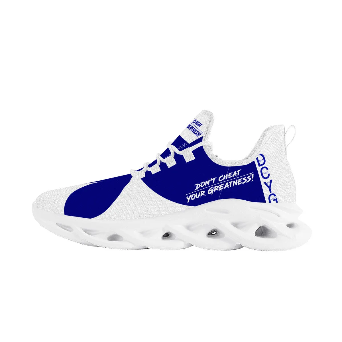 DCYG Blue & White 2nd Edition B Flex Control Sneaker - White