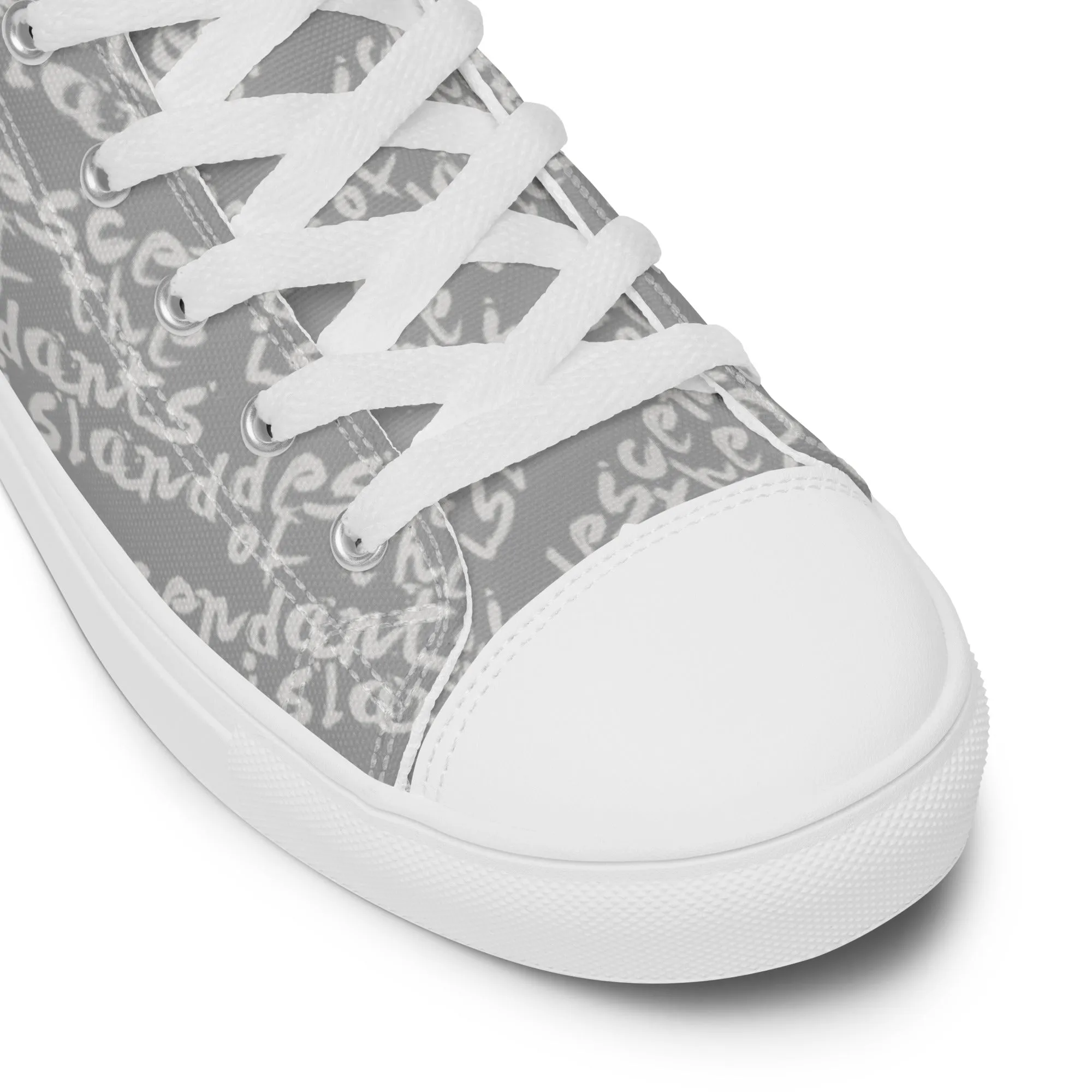 Descendants of the Island Smokey Men’s high top canvas shoes