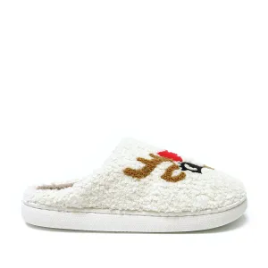 FLOOF Women's Vixen Slippers in White