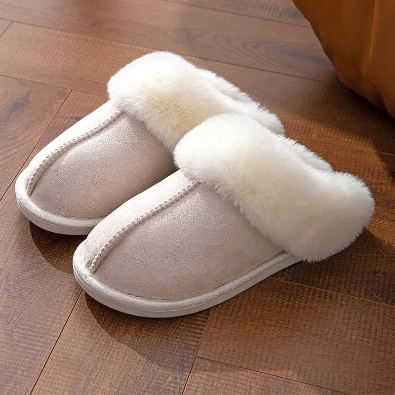 Fluffy Pecora Slippers