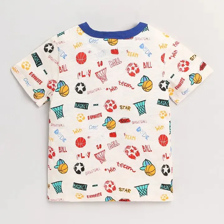 Games Printed Half Sleeves Set