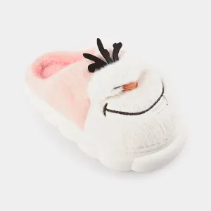 Girls Slipper Fur F4277-Pink