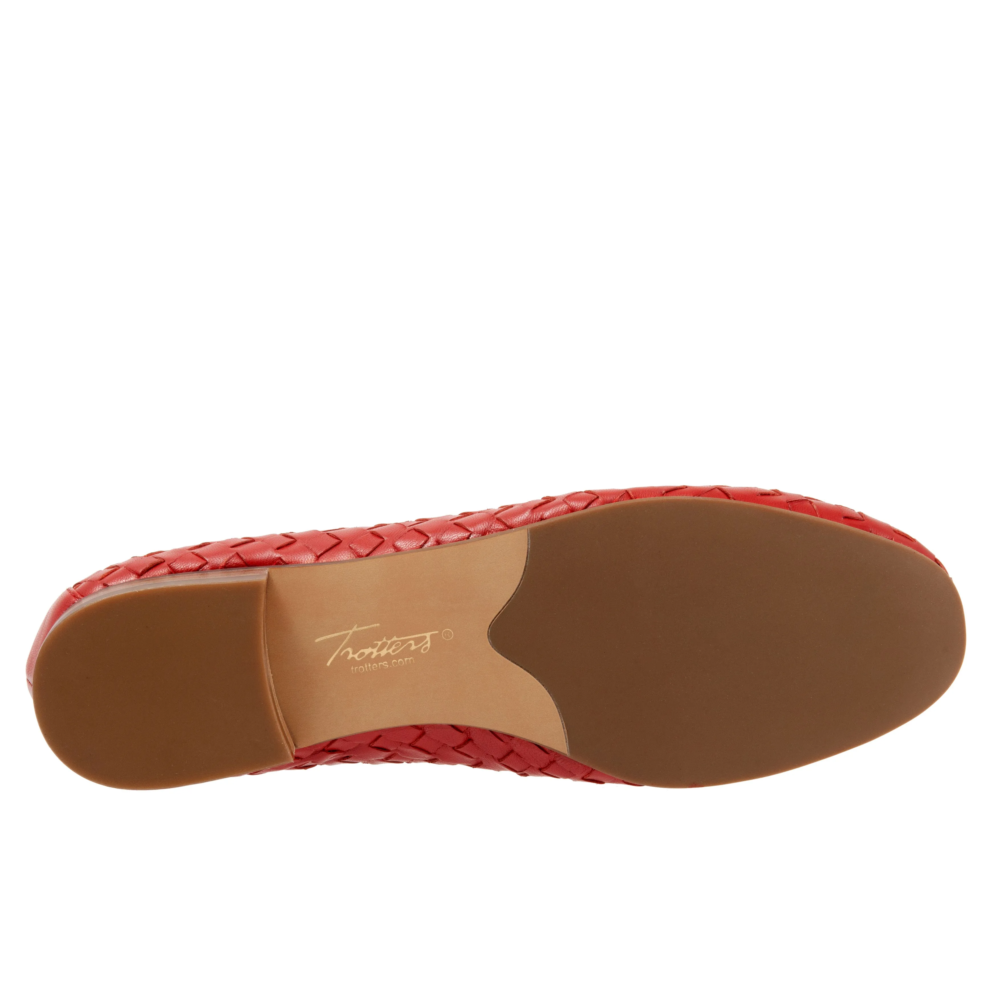 Gracie Red Casual Leather Shoes