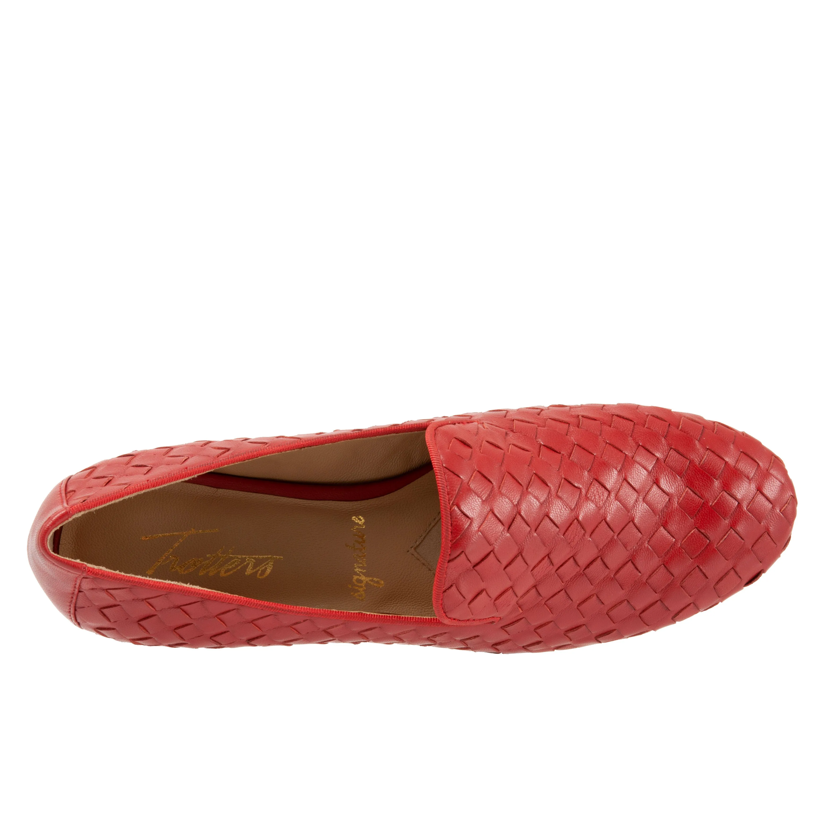 Gracie Red Casual Leather Shoes