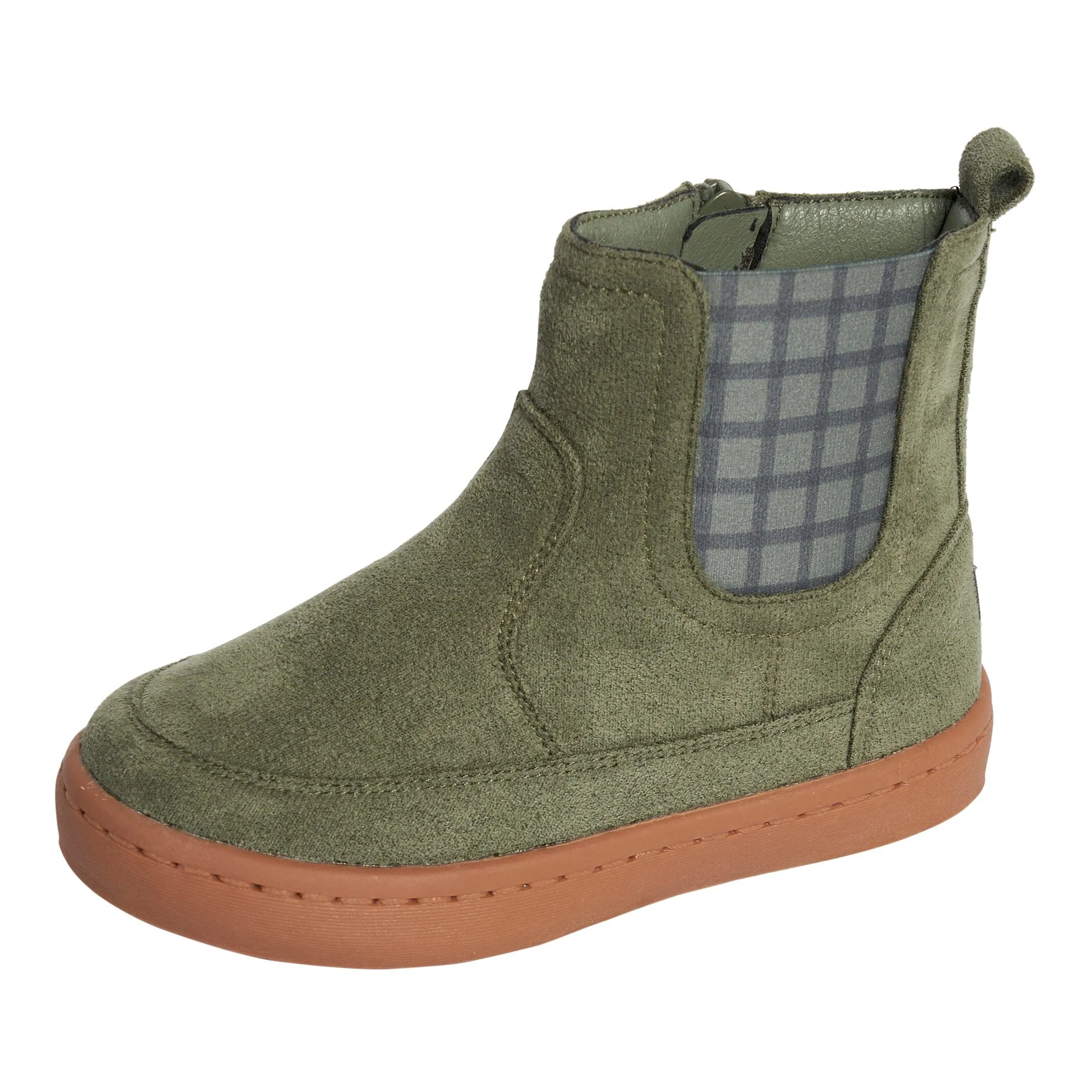 Infant & Toddler Boys Dark Green Chelsea Boot