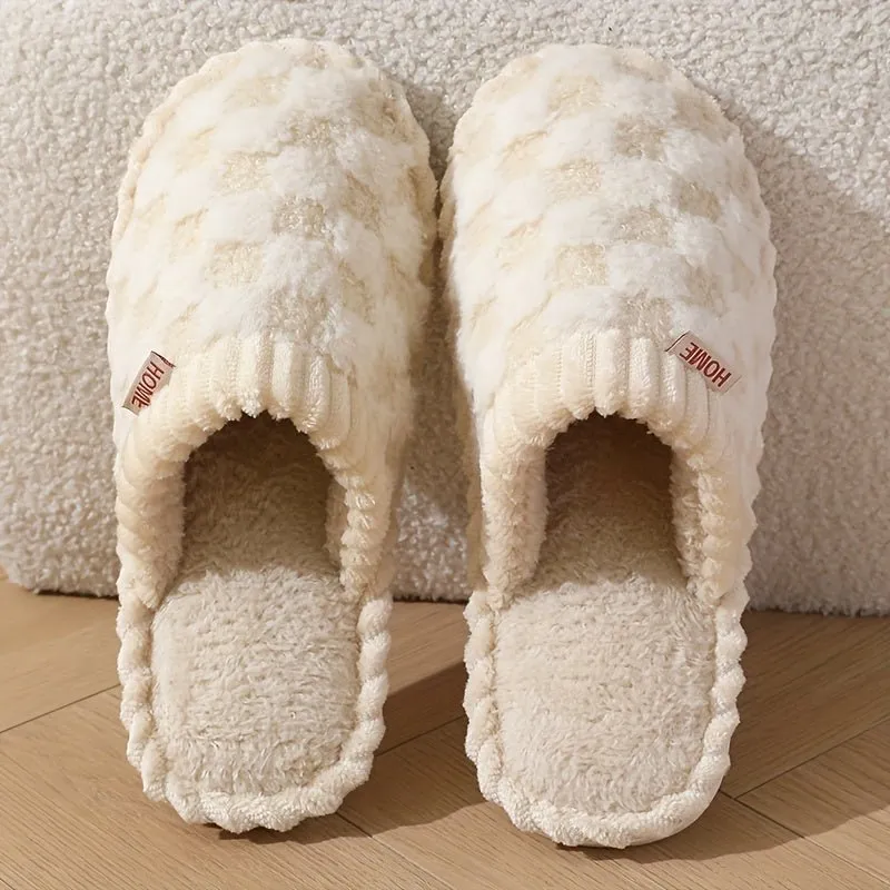 Ivyshape | Cozy Fuzzy Slippers