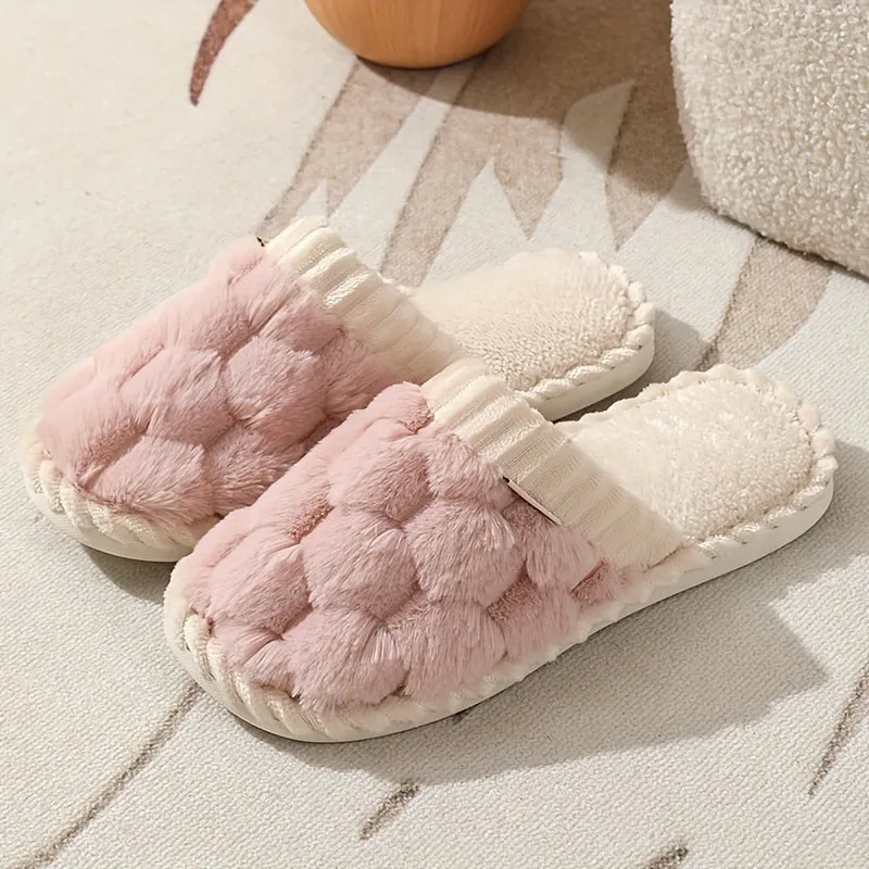 Ivyshape | Cozy Fuzzy Slippers