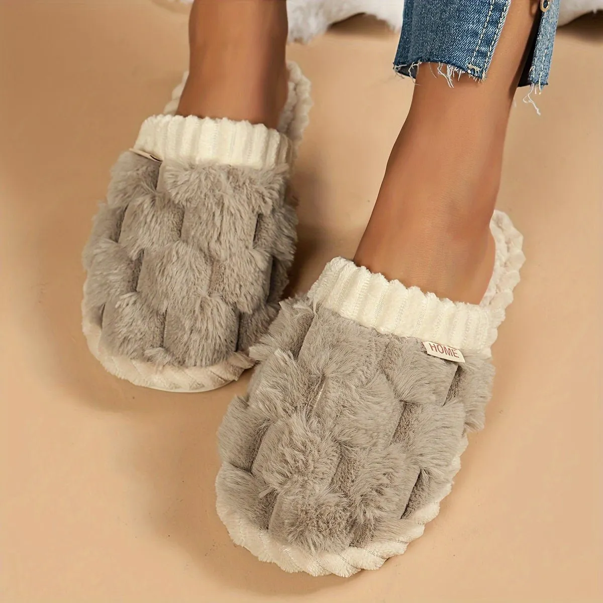 Ivyshape | Cozy Fuzzy Slippers