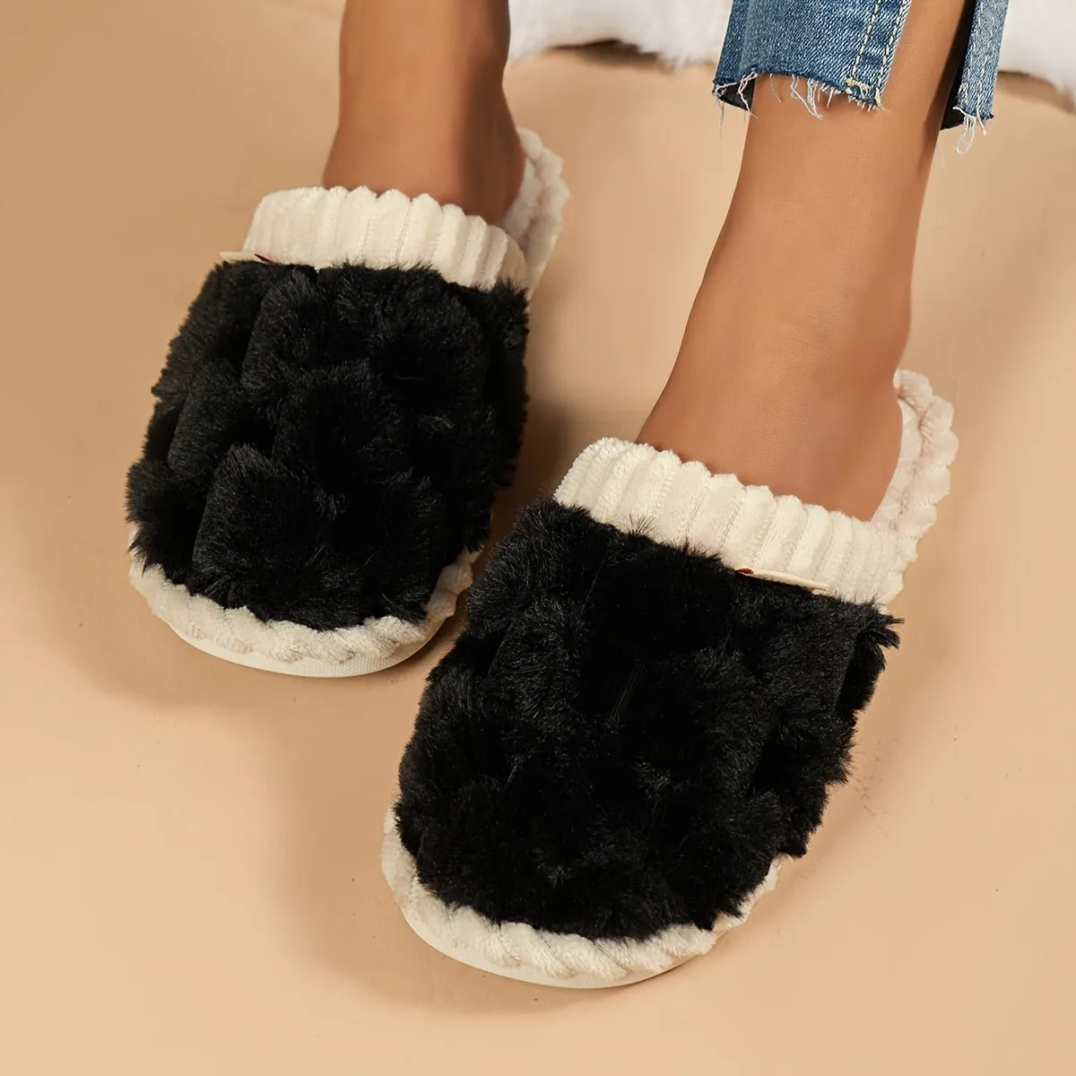 Ivyshape | Cozy Fuzzy Slippers