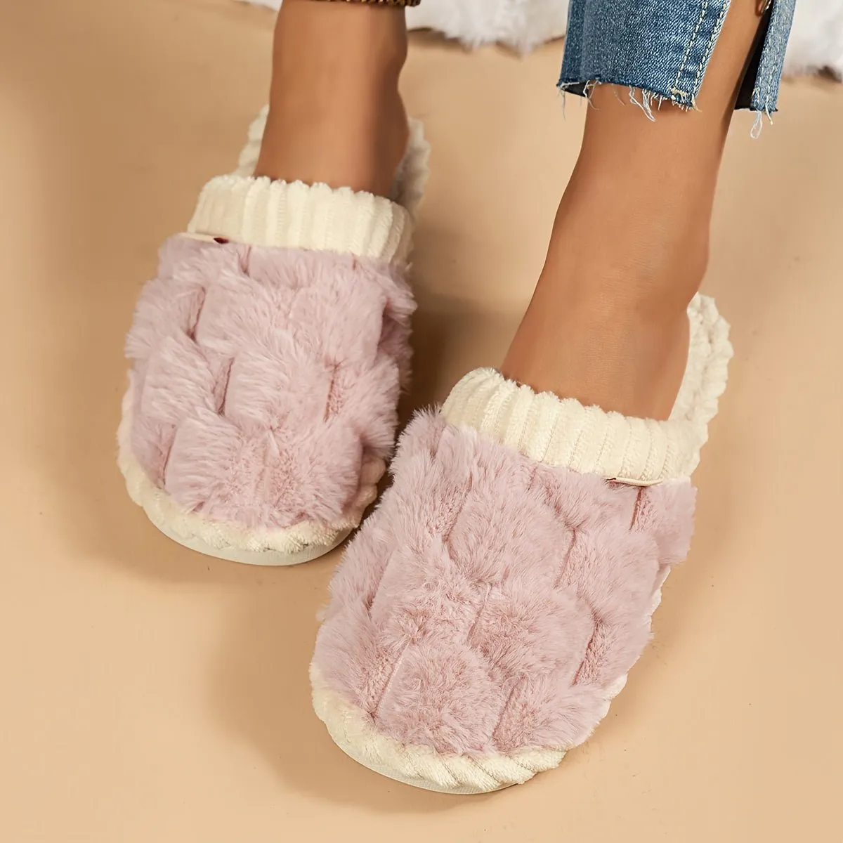 Ivyshape | Cozy Fuzzy Slippers