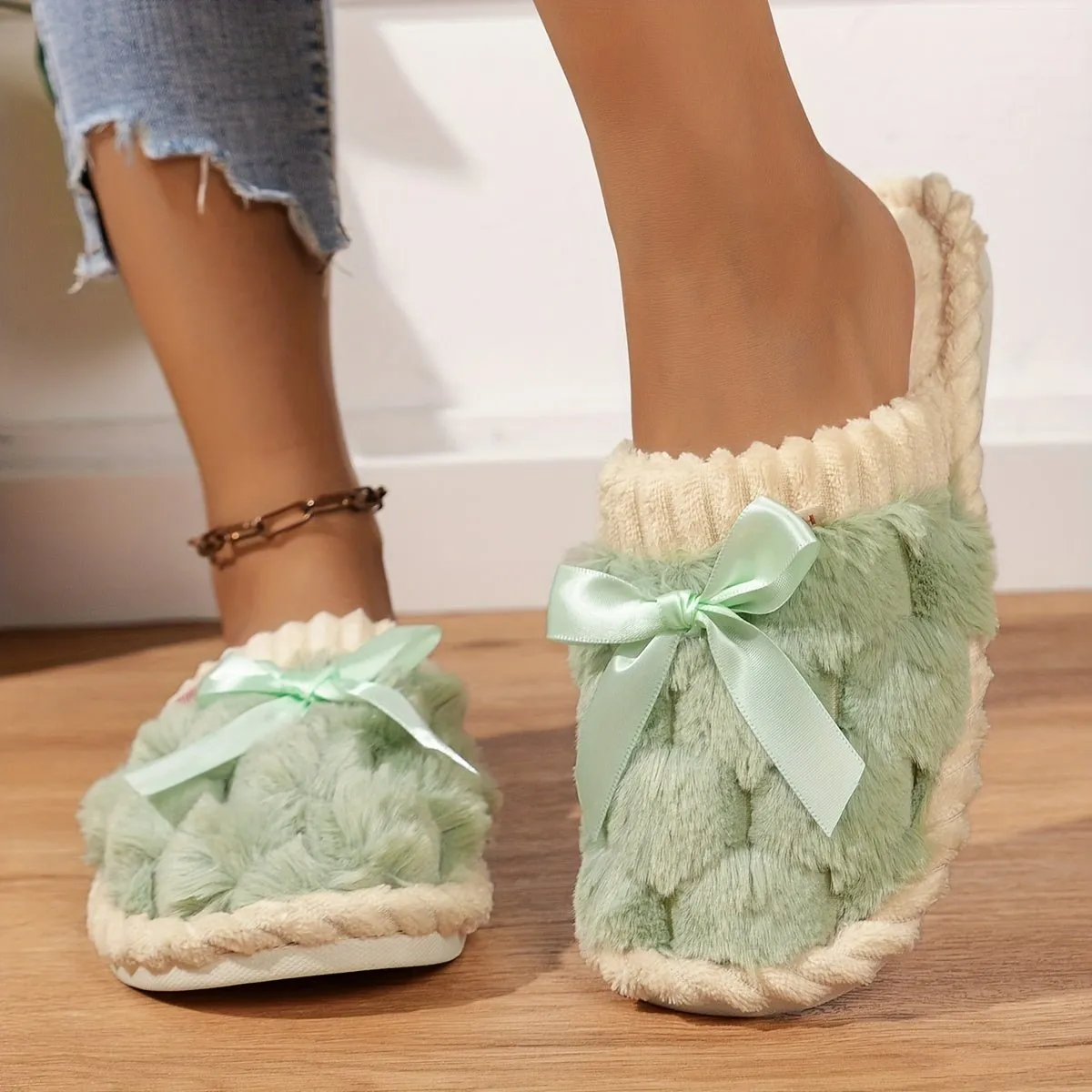 Ivyshape | Cozy Fuzzy Slippers