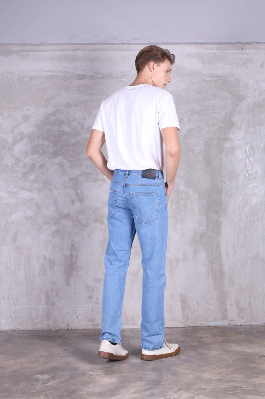 Jack Russel - Men Jeans - Klassik J-1199 Straight Fit Light Blue