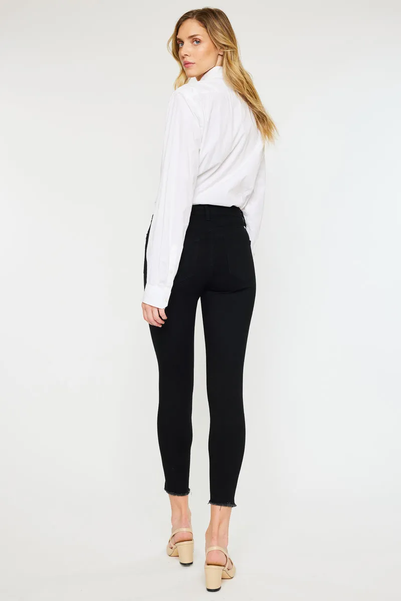 Kancan - Hadlee High Rise Ankle Skinny Jeans - KC8604BBK