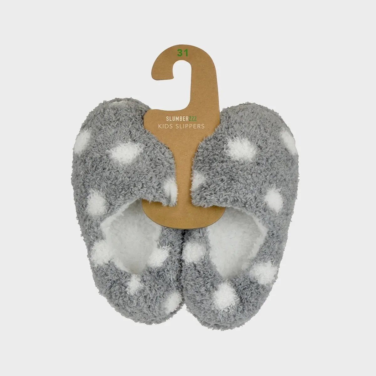 Kids Fleece Spot Slipper