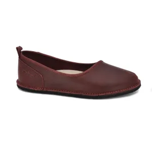 Kuutsid Leather Flats - Burgundy