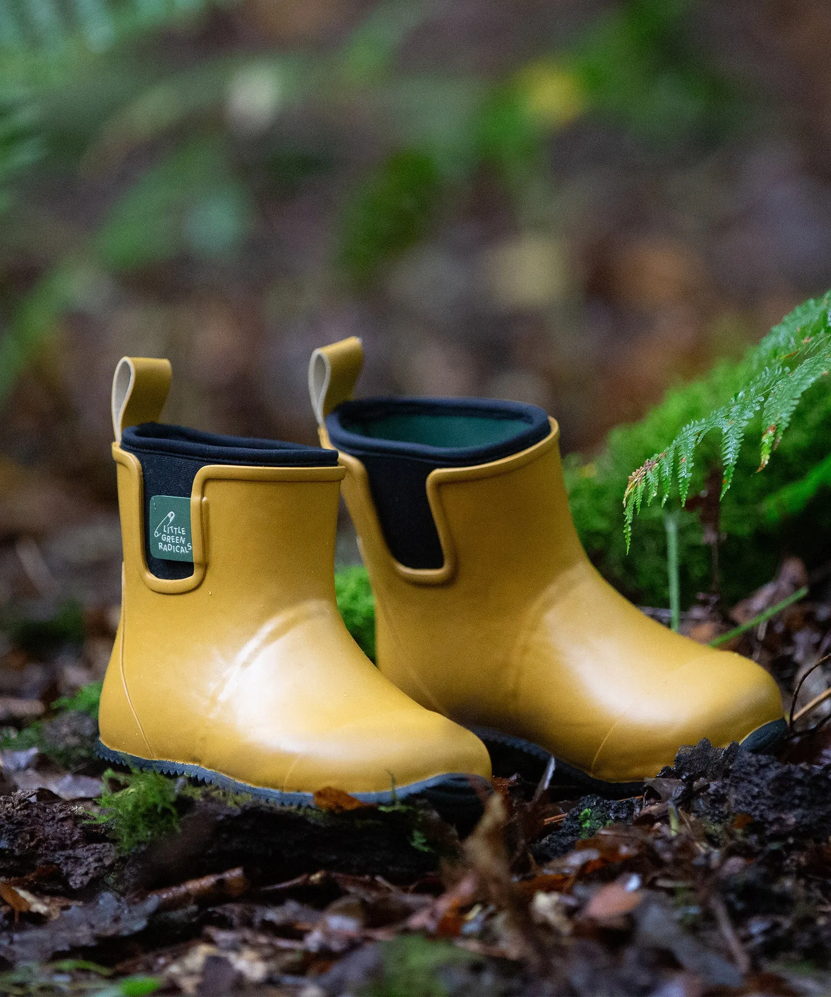 LGR Ankle Wellington Boots - Gold