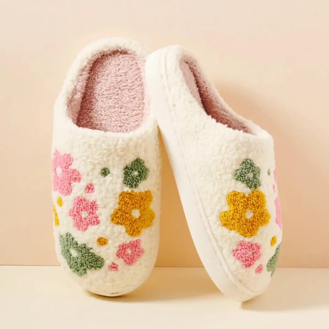 Lilla Haven Multi Floral Home Slippers