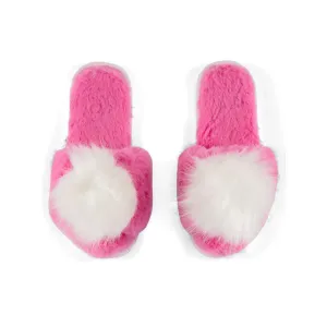 Magenta Amor Slippers