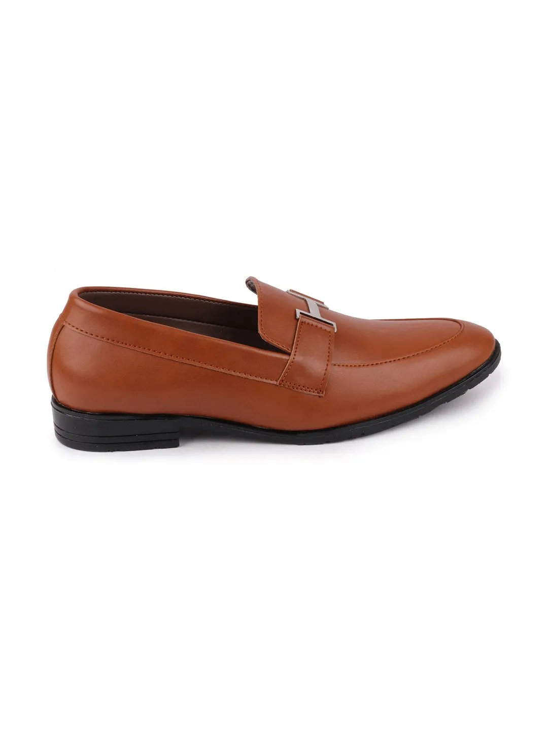 Men Tan Casual Slip-On Shoes