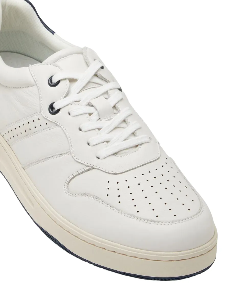 Mens Hush Puppies Swing Shoes White