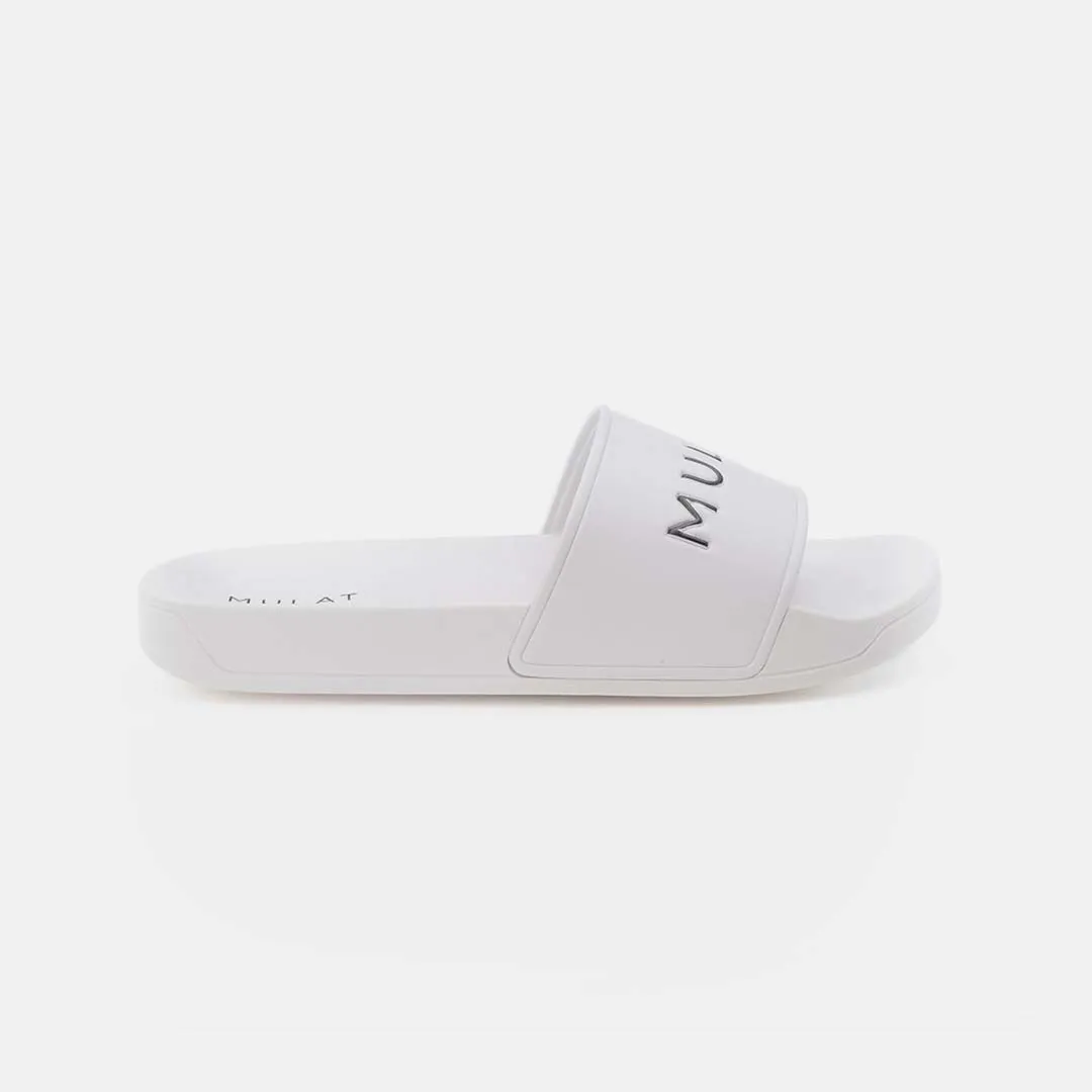 Mulat Classic Slides - White