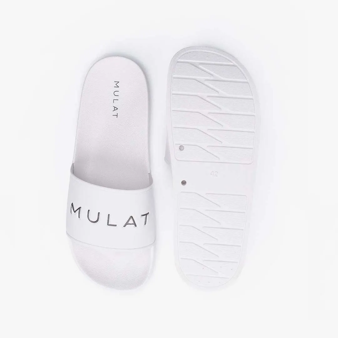 Mulat Classic Slides - White