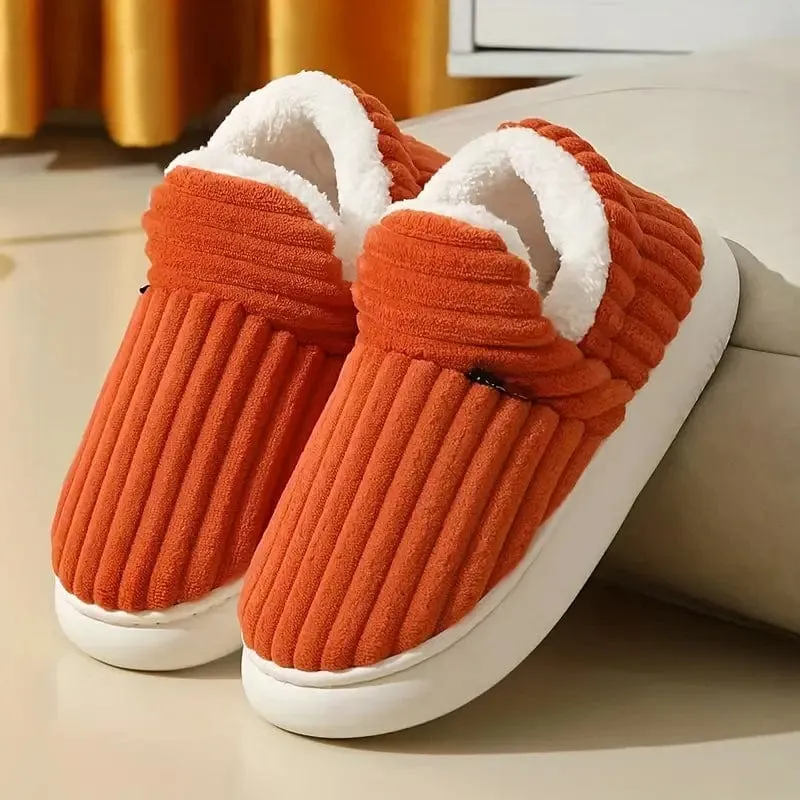 Non Duality | Cozy Corduroy Slippers