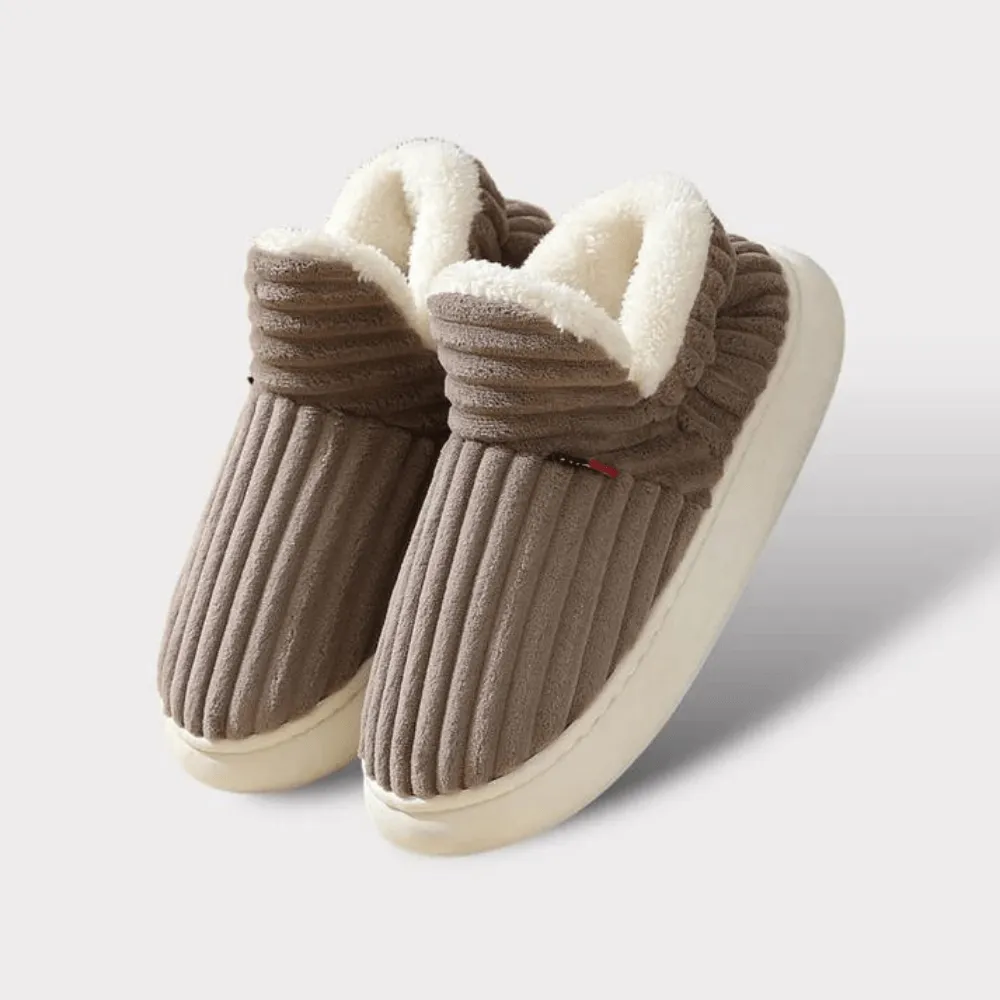 Non Duality | Cozy Corduroy Slippers