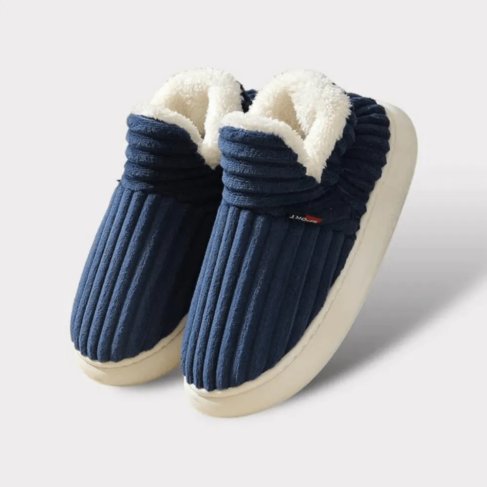 Non Duality | Cozy Corduroy Slippers