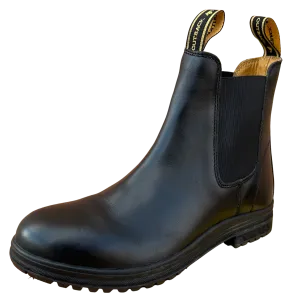 Outback Survival Gear - Black Leather DINGO Slip-On Boot - DINBK