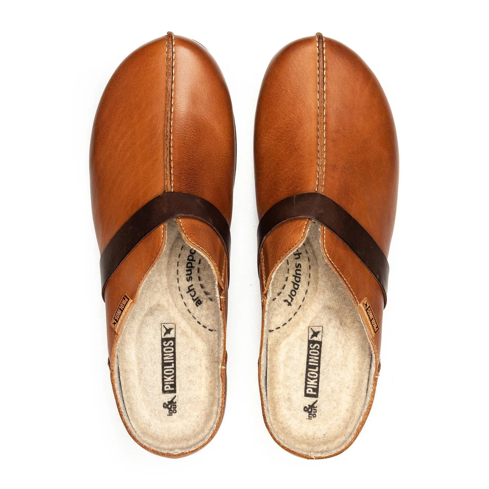 Pikolinos Granada W0W-3590C1 Clog (Women) - Brandy Leather