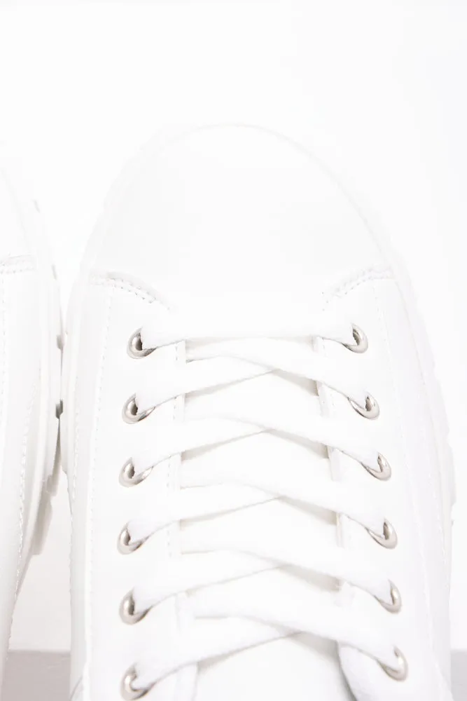 Platform Sneaker White